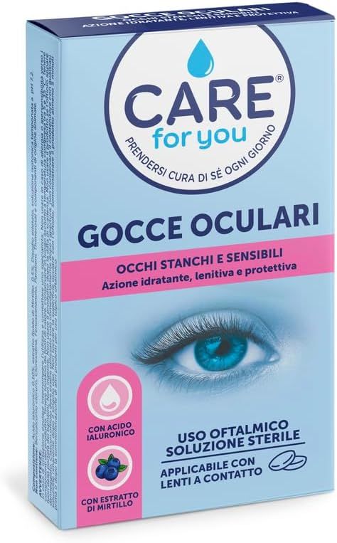 CARE for You Gocce Oculari Occhi Stanchi Monodose 10x0,5 ml