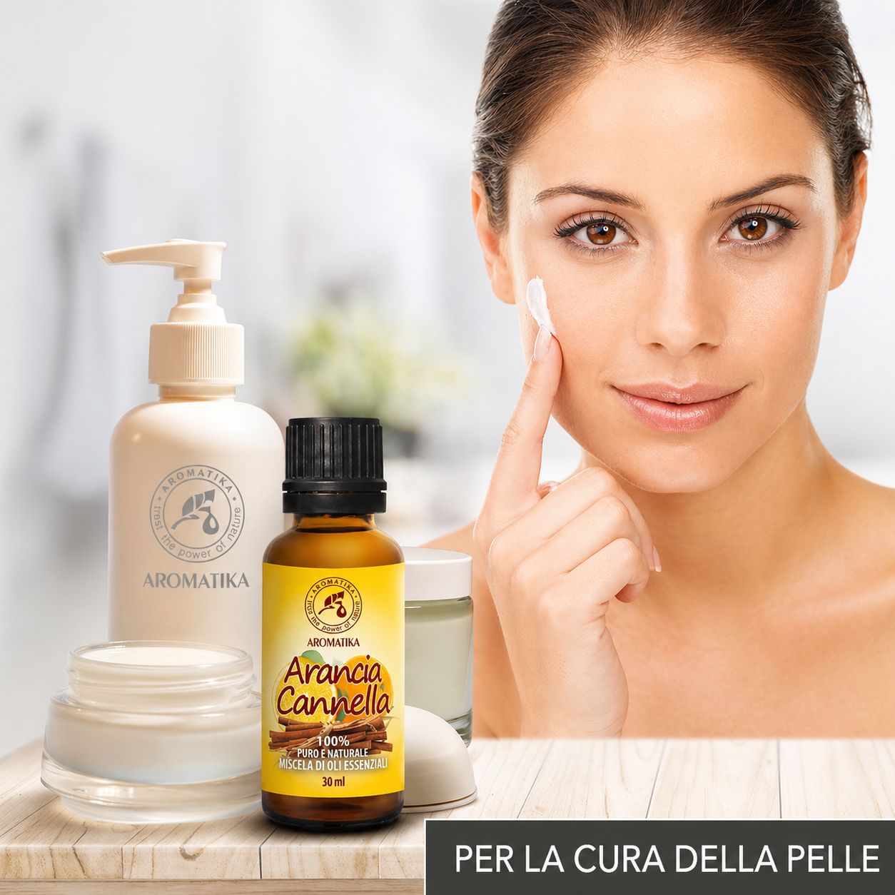 Miscela profumata AROMATIKA con olio di cannella e arancia