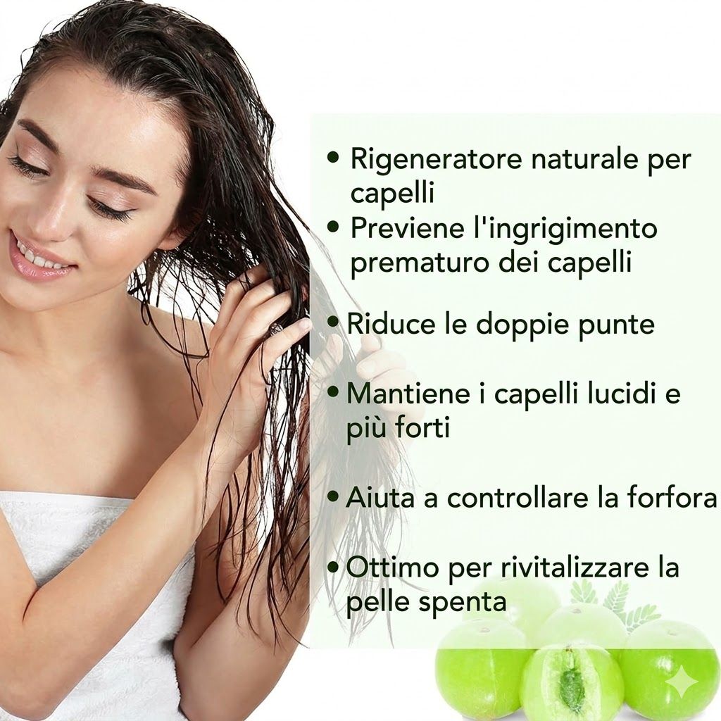Zoxpm Olio per Capelli Amla