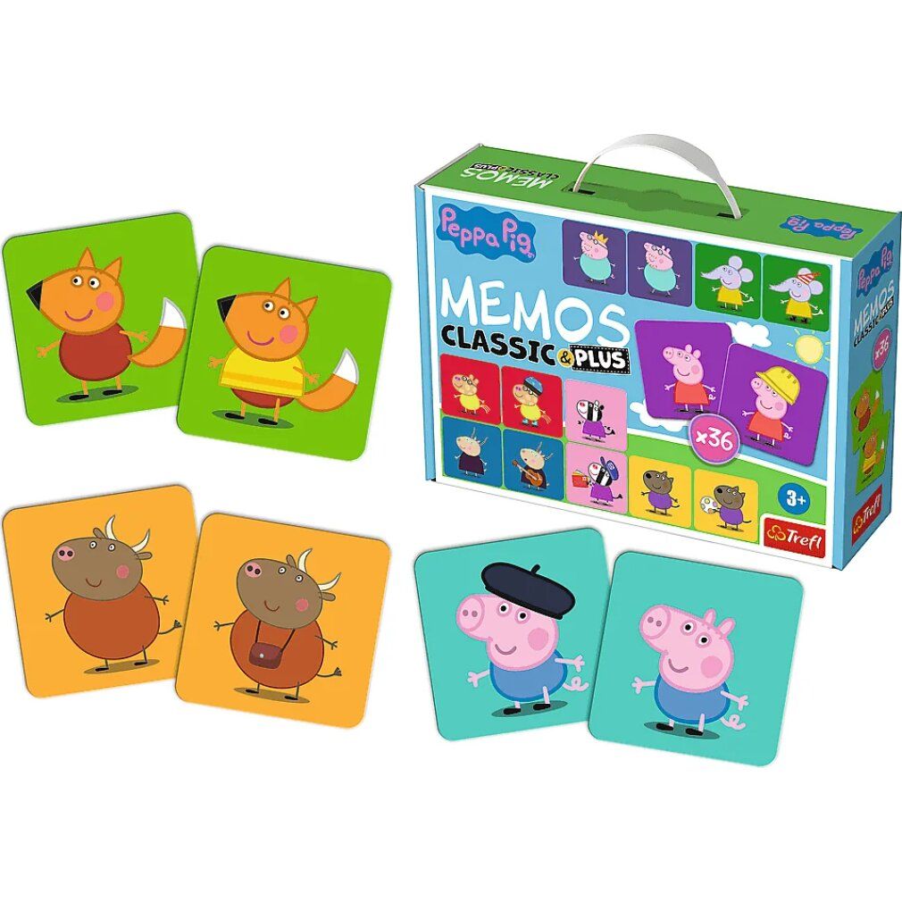 trefl Classic & Plus Peppa Pig 4in1