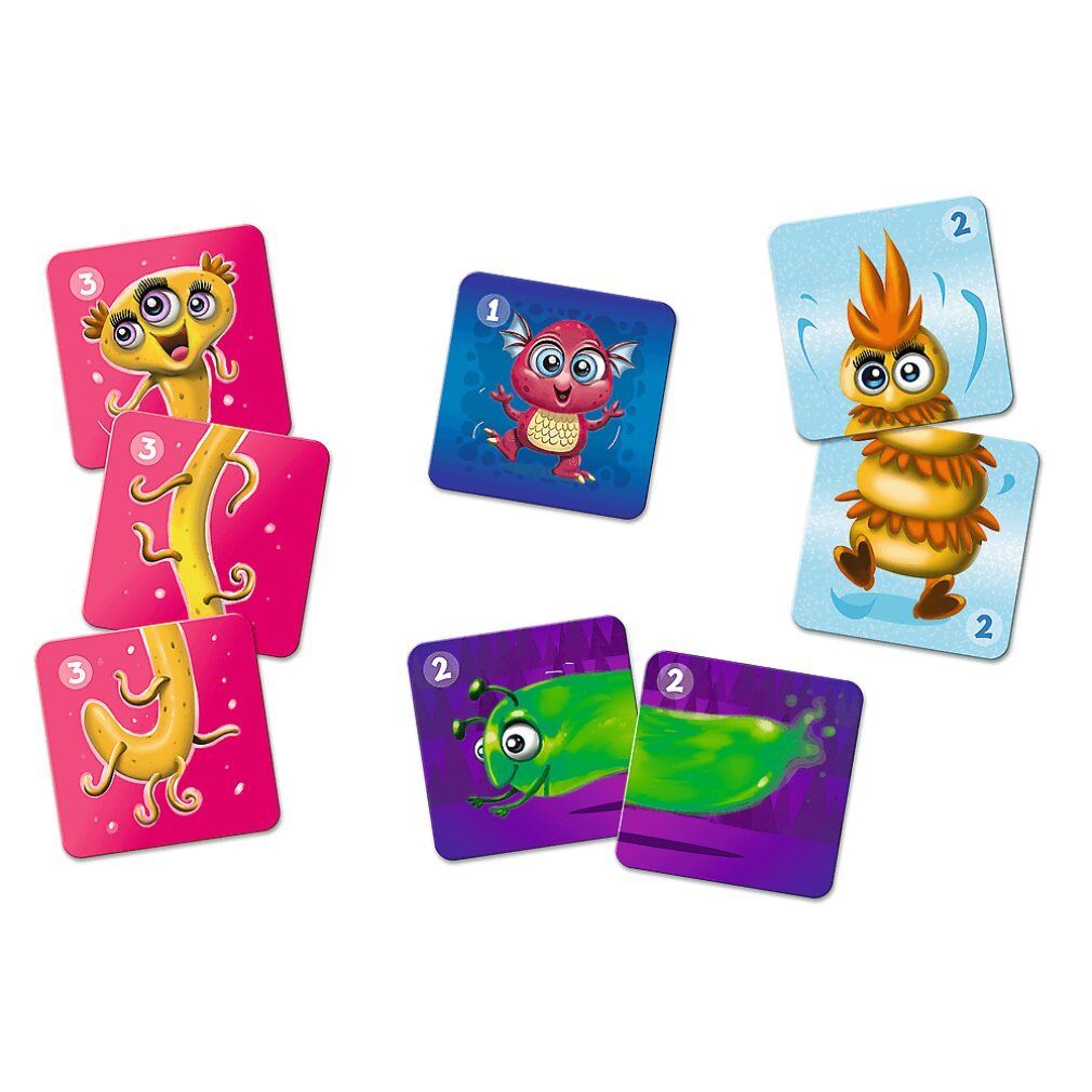 trefl Classic & Plus Cute Monsters 3in1