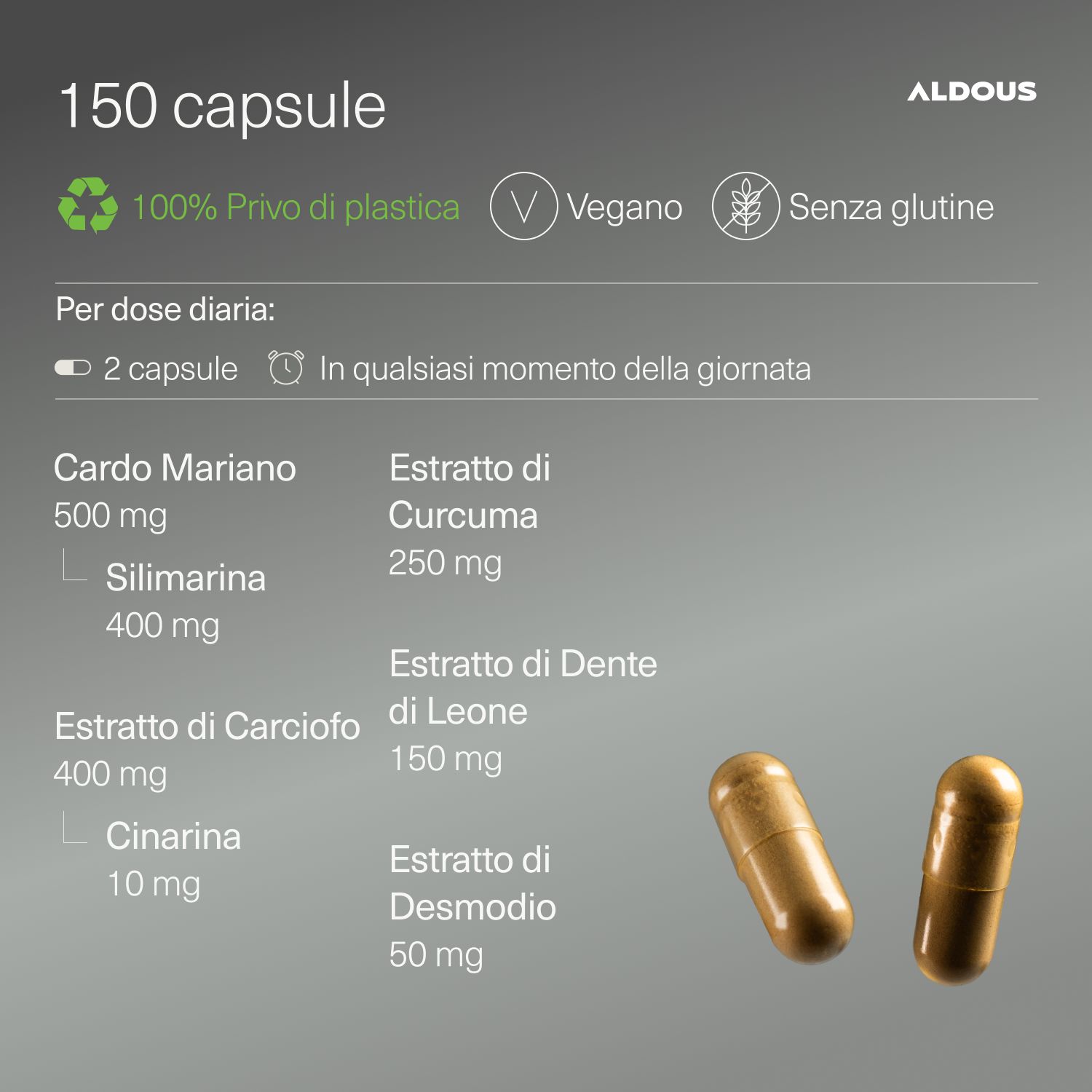 Aldous - Cardo Marino - Detox Fegato e Intestino
