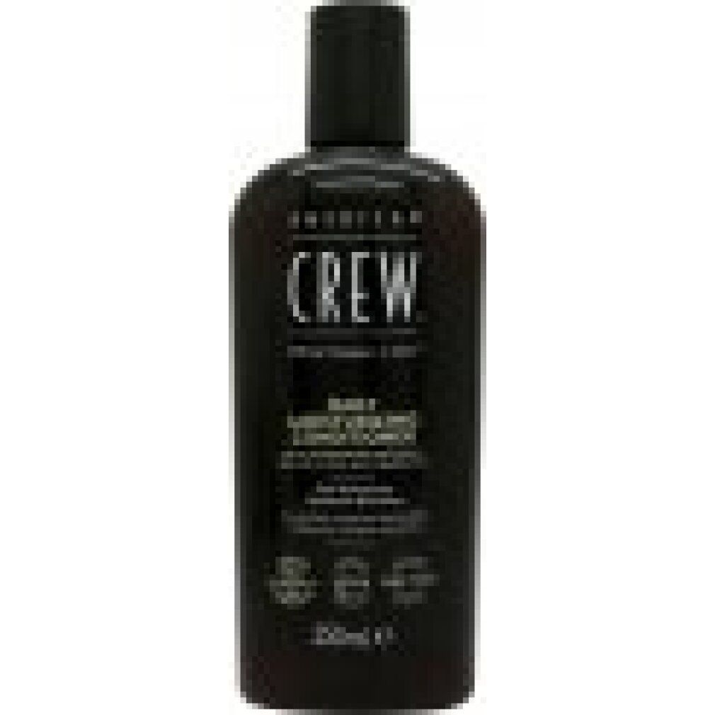 American Crew Daily Moisturizing Conditioner in bottiglia nera, 250ml.