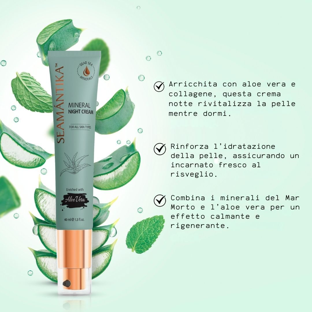 SEAMANTIKA - Crema Notte Aloe Vera