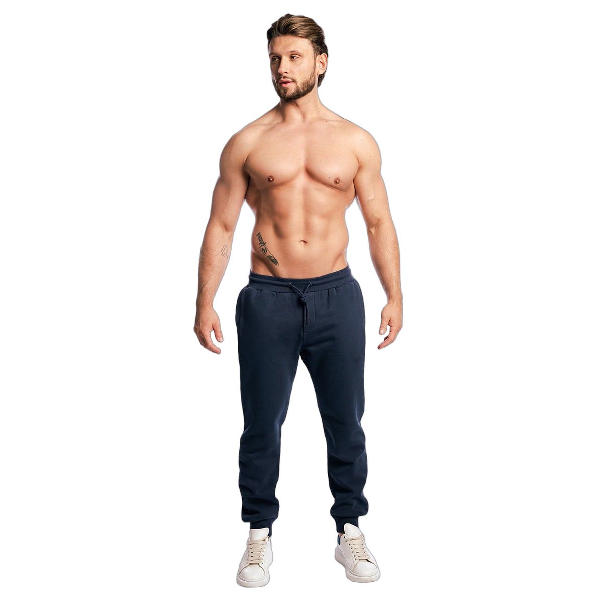 GymBeam Pantaloni sportivi uomo oversize Base Nightfall con coulisse