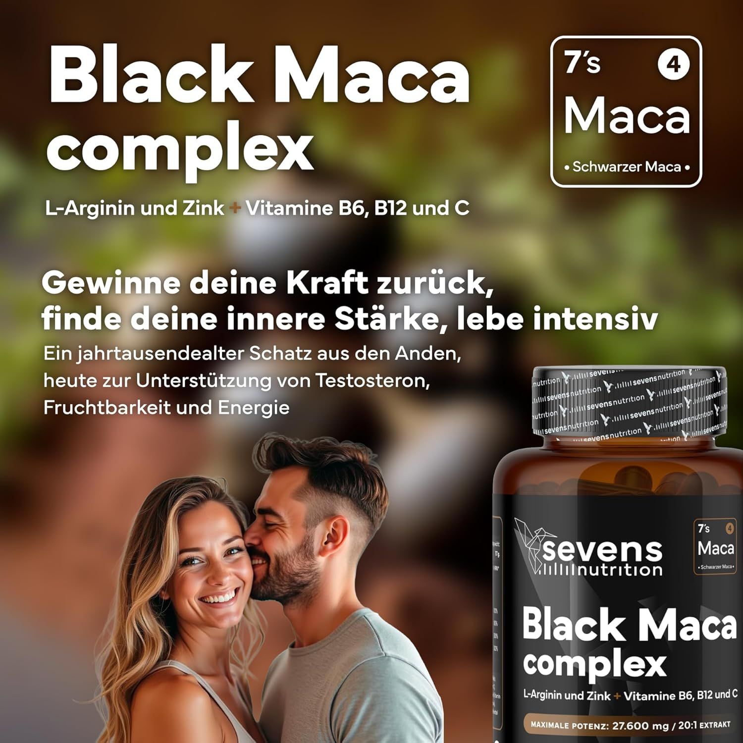 SEVENS NUTRITION Capsule di Maca