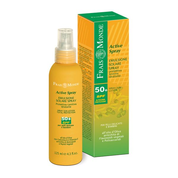 Frais Monde - Emulsione Solare Spray 50+ SPF Protettiva Lenitiva