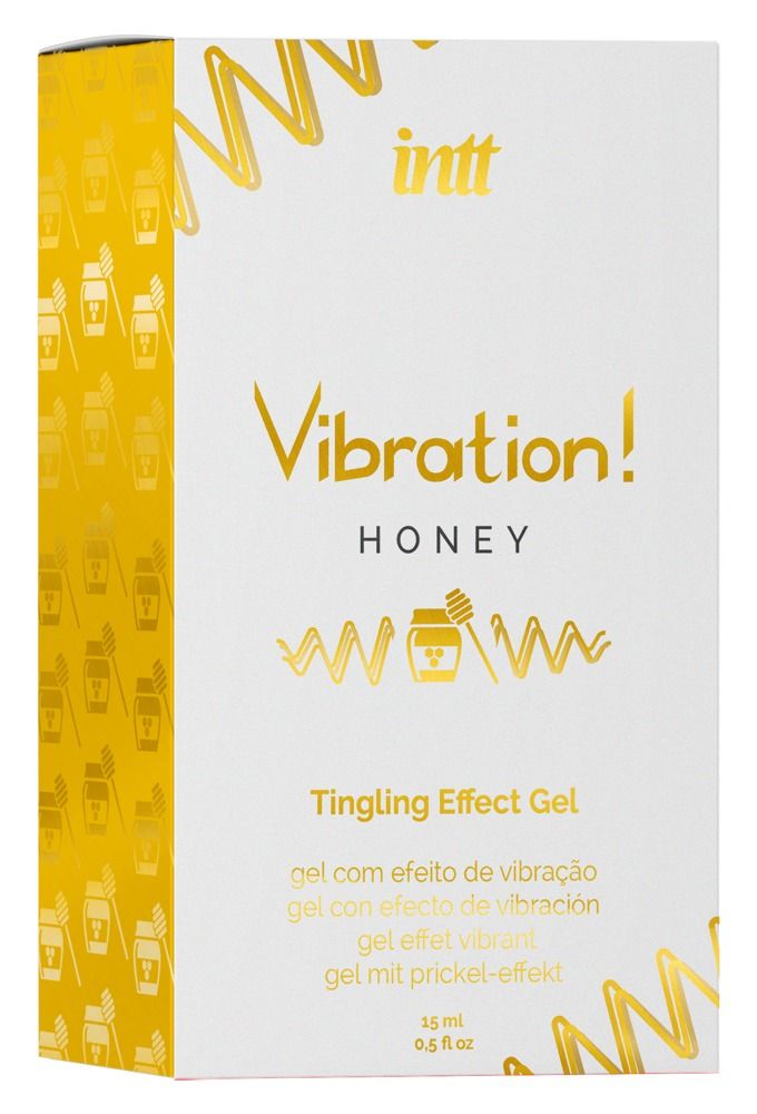 Confezione INTT Vibration! Honey Tingling Effect Gel, 15 ml.