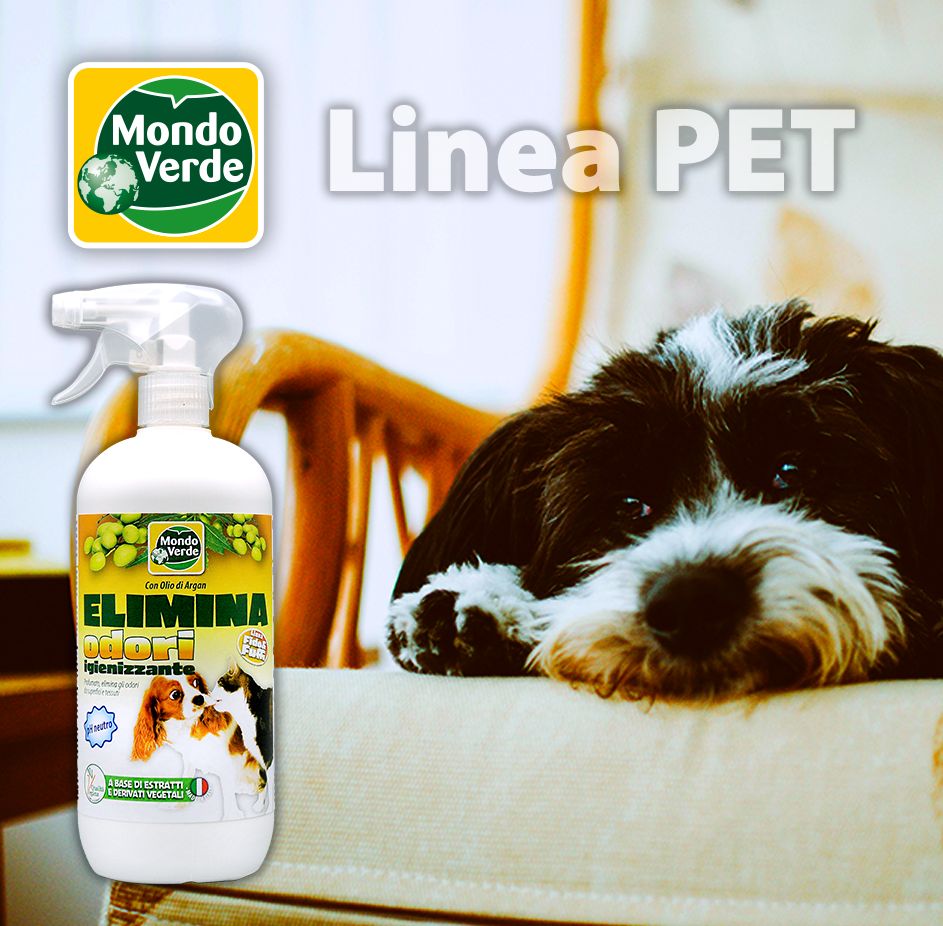 Mondo Verde - Elimina Odori Igienizzante Cani & Gatti 500 g (PET08)