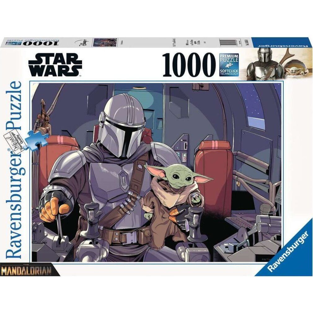 Puzzle di Star Wars Il Mandaloriano (1000 pezzi)