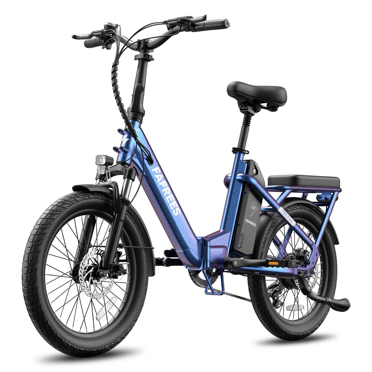 FAFREES F20 Flex E-bike da città con batteria da 36V 20Ah / autonomia di 100 km