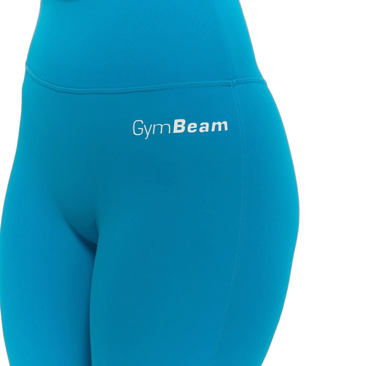 GymBeam Leggings donna Limitless a vita alta senza tasche Aquamarine