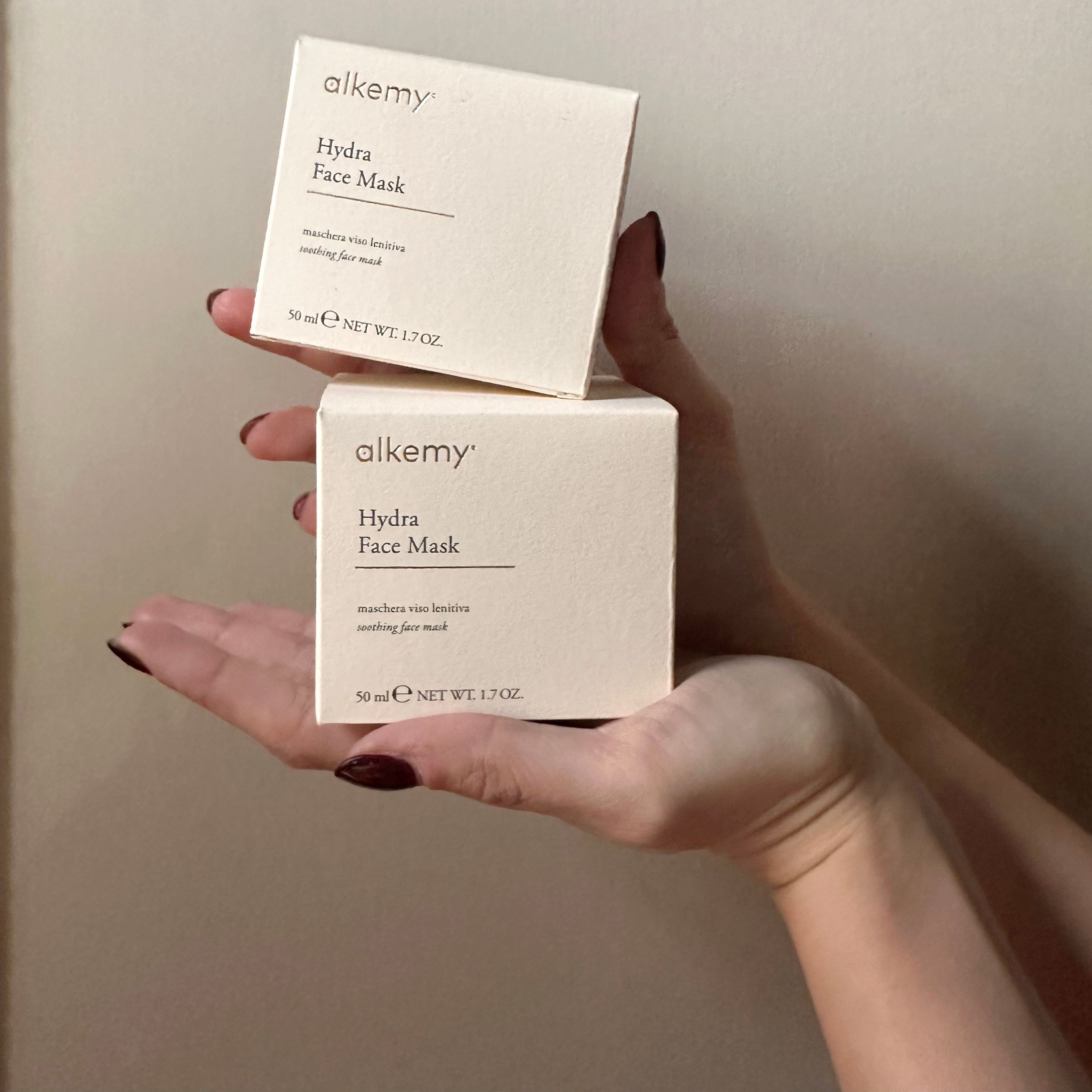 Alkemy Maschera Viso Idratante e Rivitalizzante ad effetto Illuminante e Rinfrescante, Face Mask