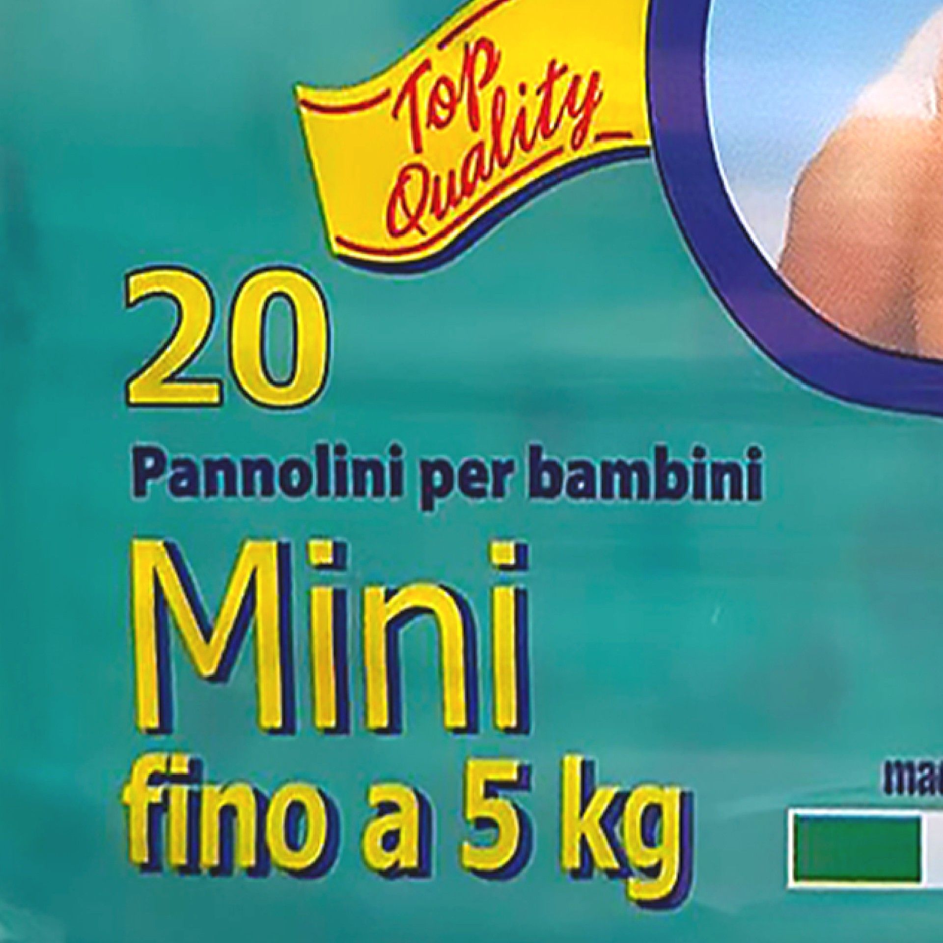 240 PANNOLINI BabyBell Mini per bambini fino a 5kg