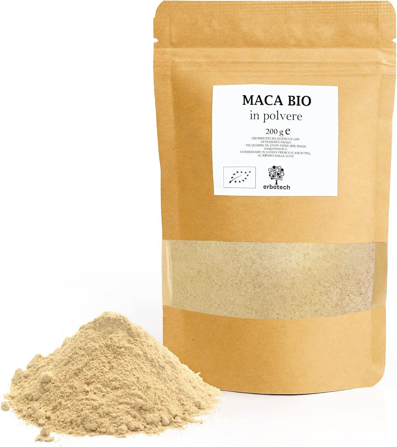 ERBOTECH Maca Peruviana BIO in Polvere