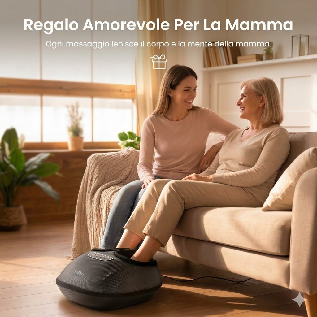 RENPHO Massaggiatore per piedi con funzione calore