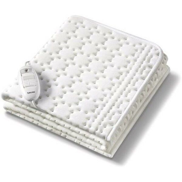 Sottocoperta termico bianco, piegato. Con controllo.