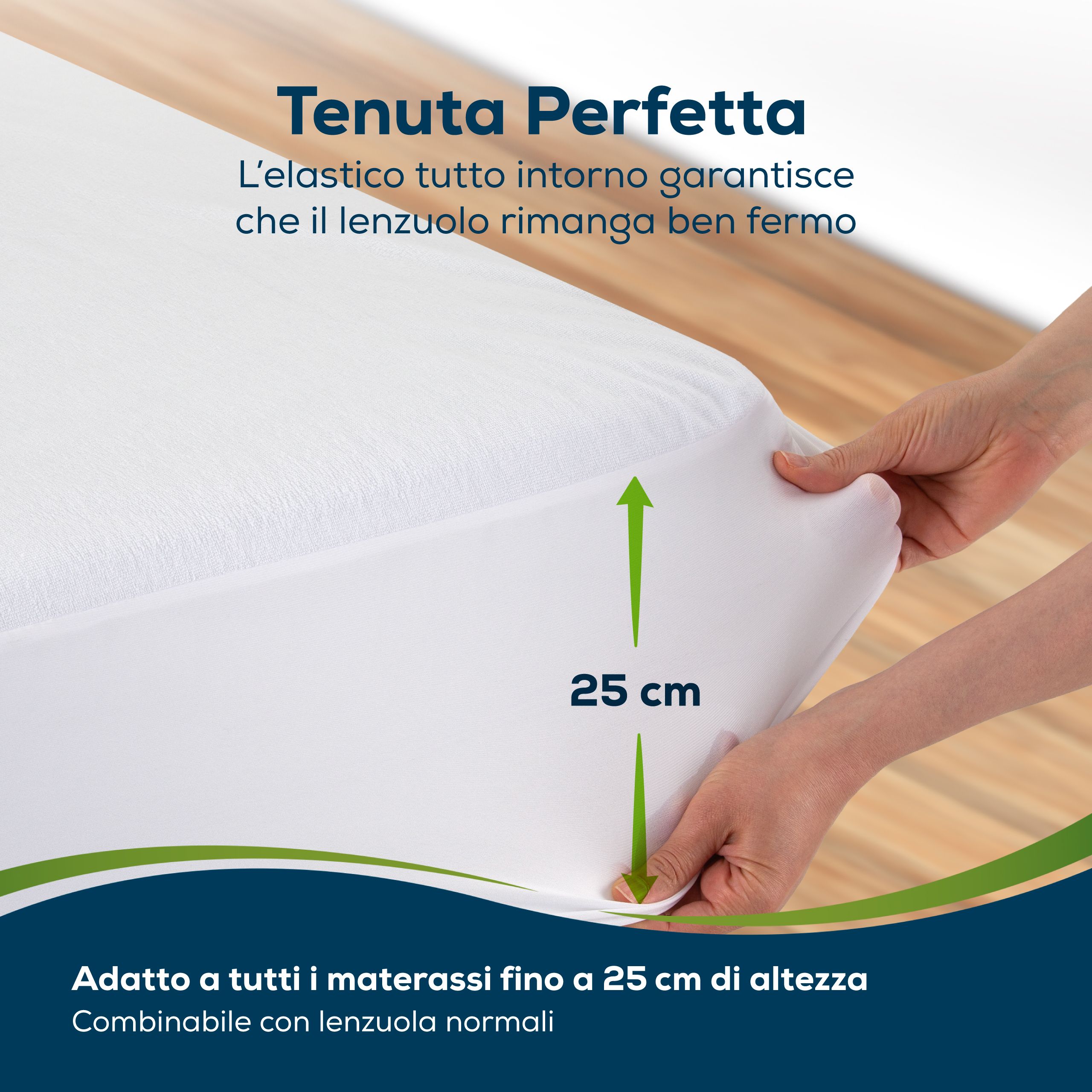Sensalou lenzuolo con angoli 140 x 220 cm