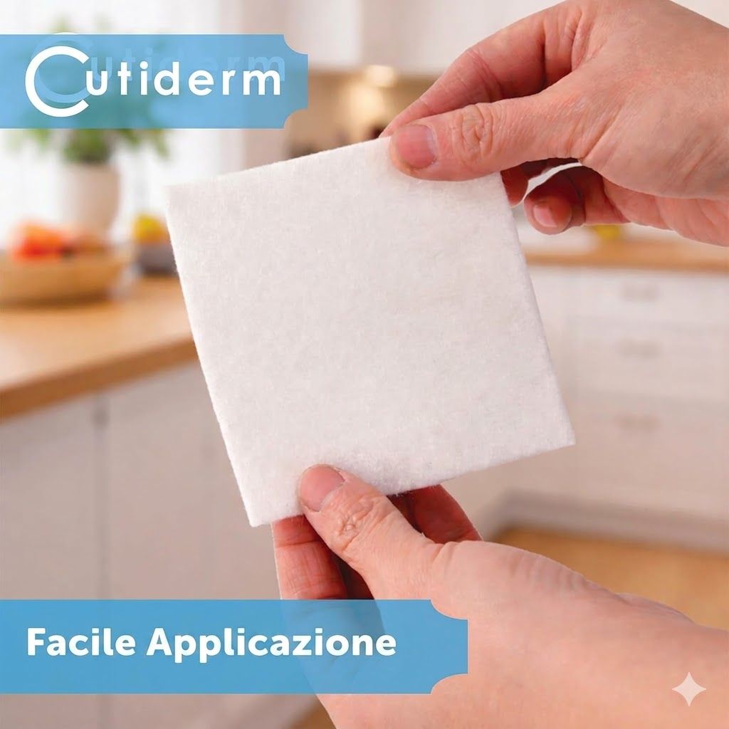 Compresse per ferite in alginato di calcio a bassa aderenza 10 cm x 10 cm Cutiderm
