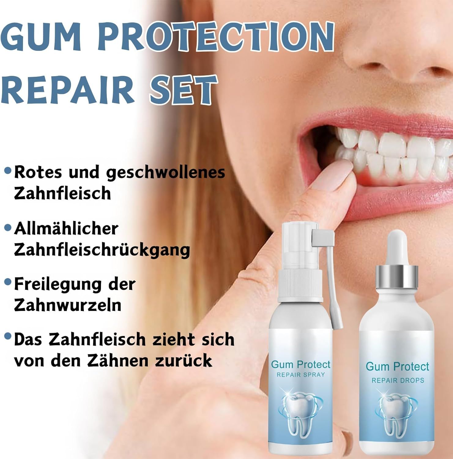 SUMMISHI Spray e Gocce Riparatrici per le Gengive