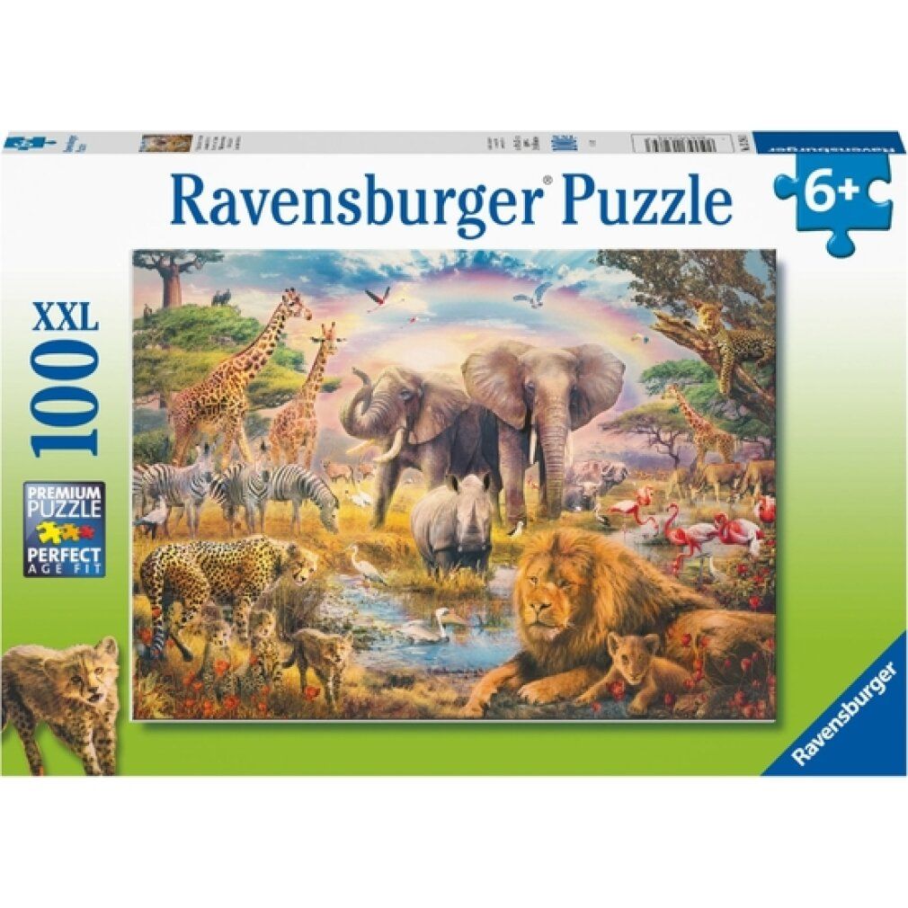 Puzzle della savana africana, 100 pezzi xxl