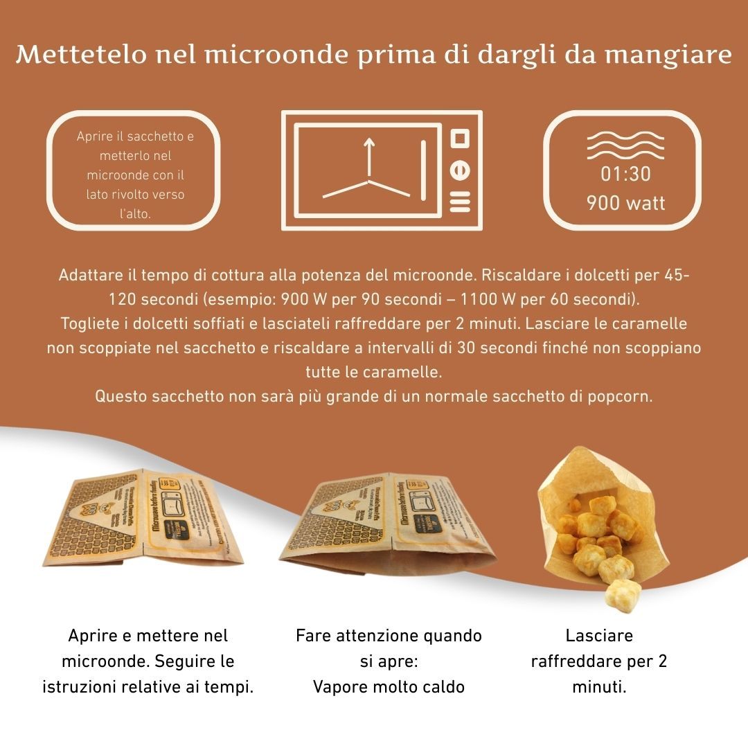 Wildfang - Popcorn al formaggio per cani