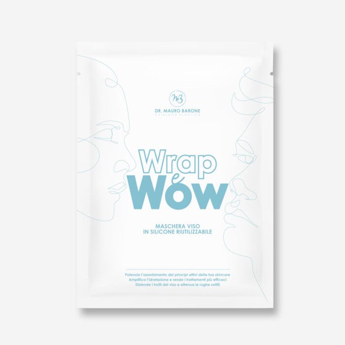 Dr Mauro Barone Cosmetics Wrap & Wow Maschera in silicone riutilizzabile