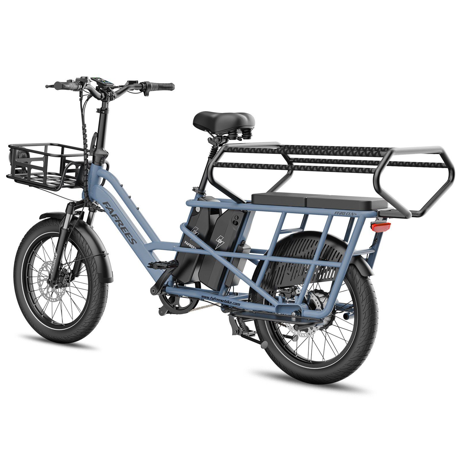 FAFREES FF20 CUV E-bike modulare a passo lungo – Doppia batteria da 30 Ah