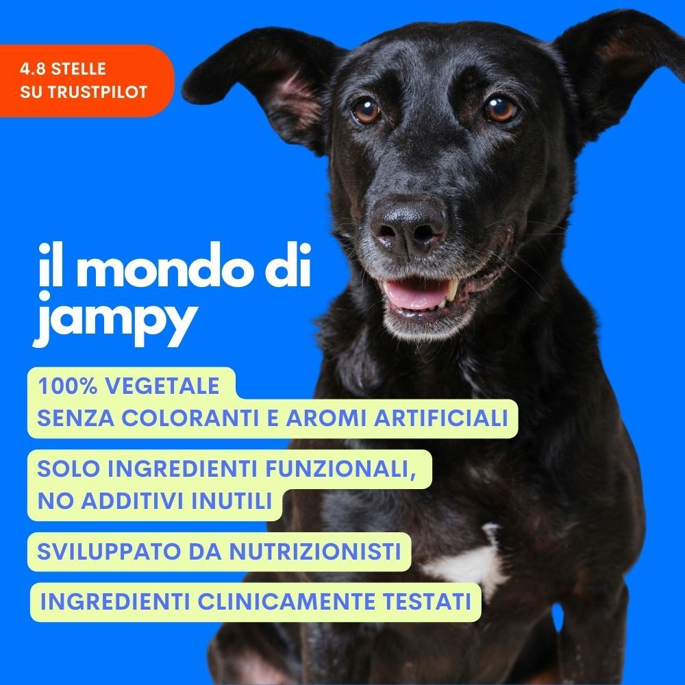 JAMPY Olio Vegetale per Cani The Smart Omega