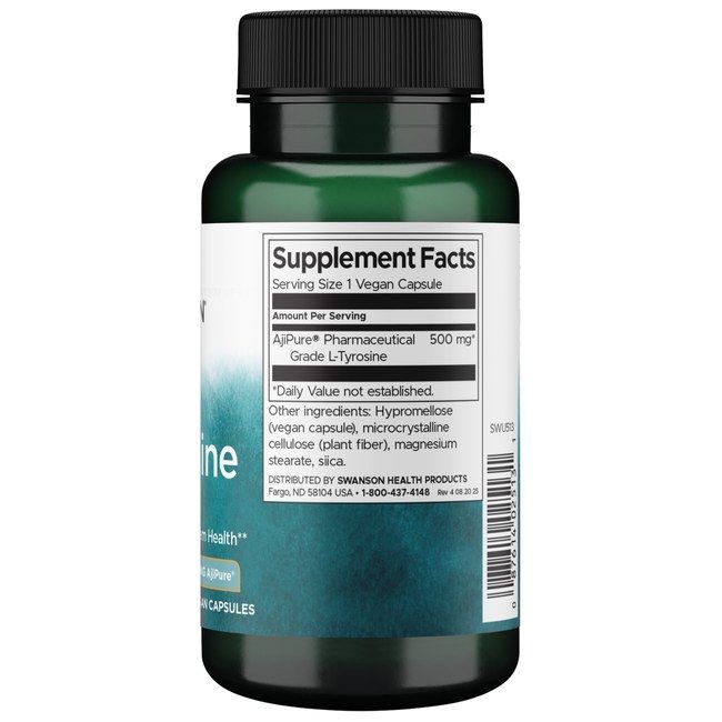 SWANSON L-Tirosina 500 mg