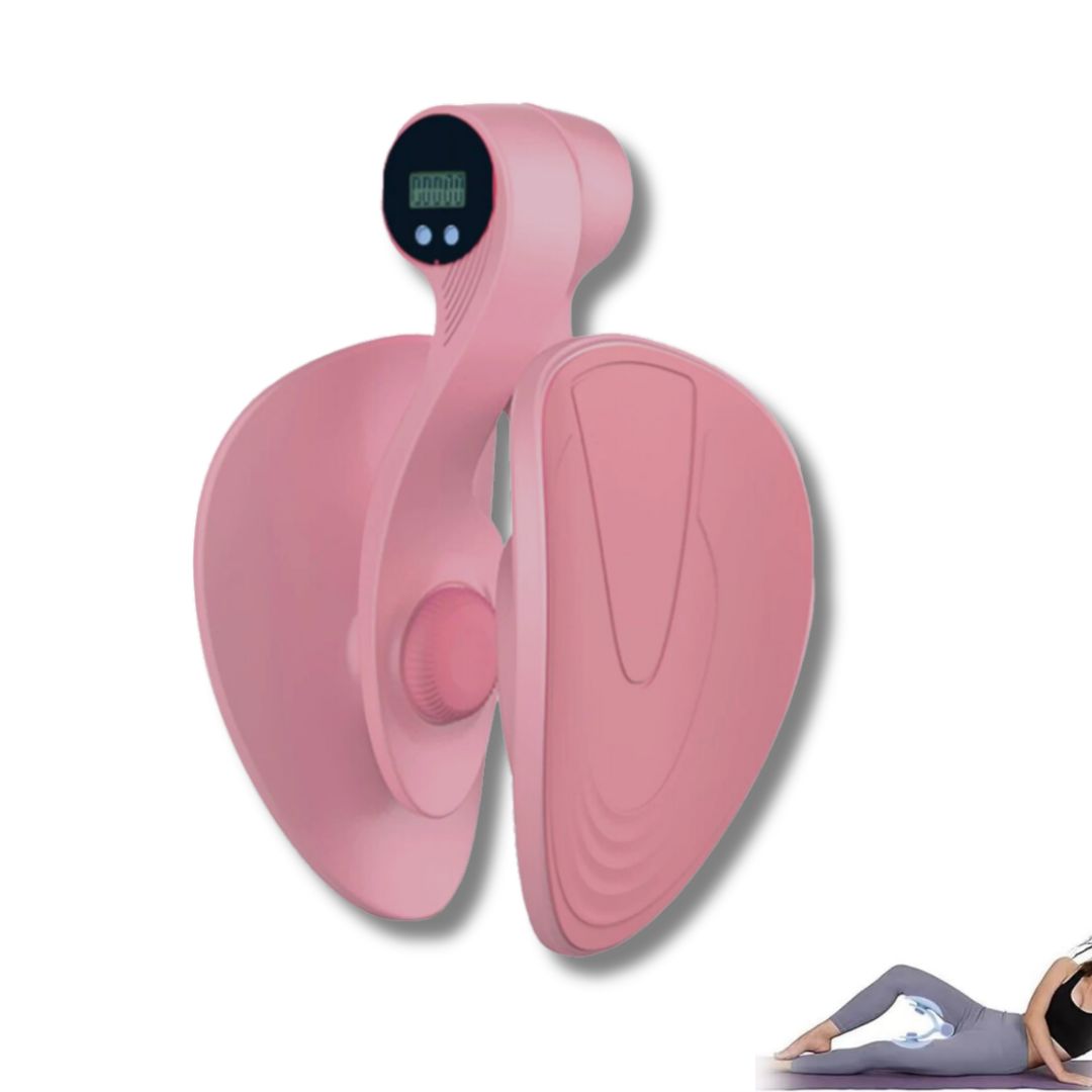 FFitness Attrezzo Ginnico per Interno Coscia Hip Trainer con Contatore e Monitor FF