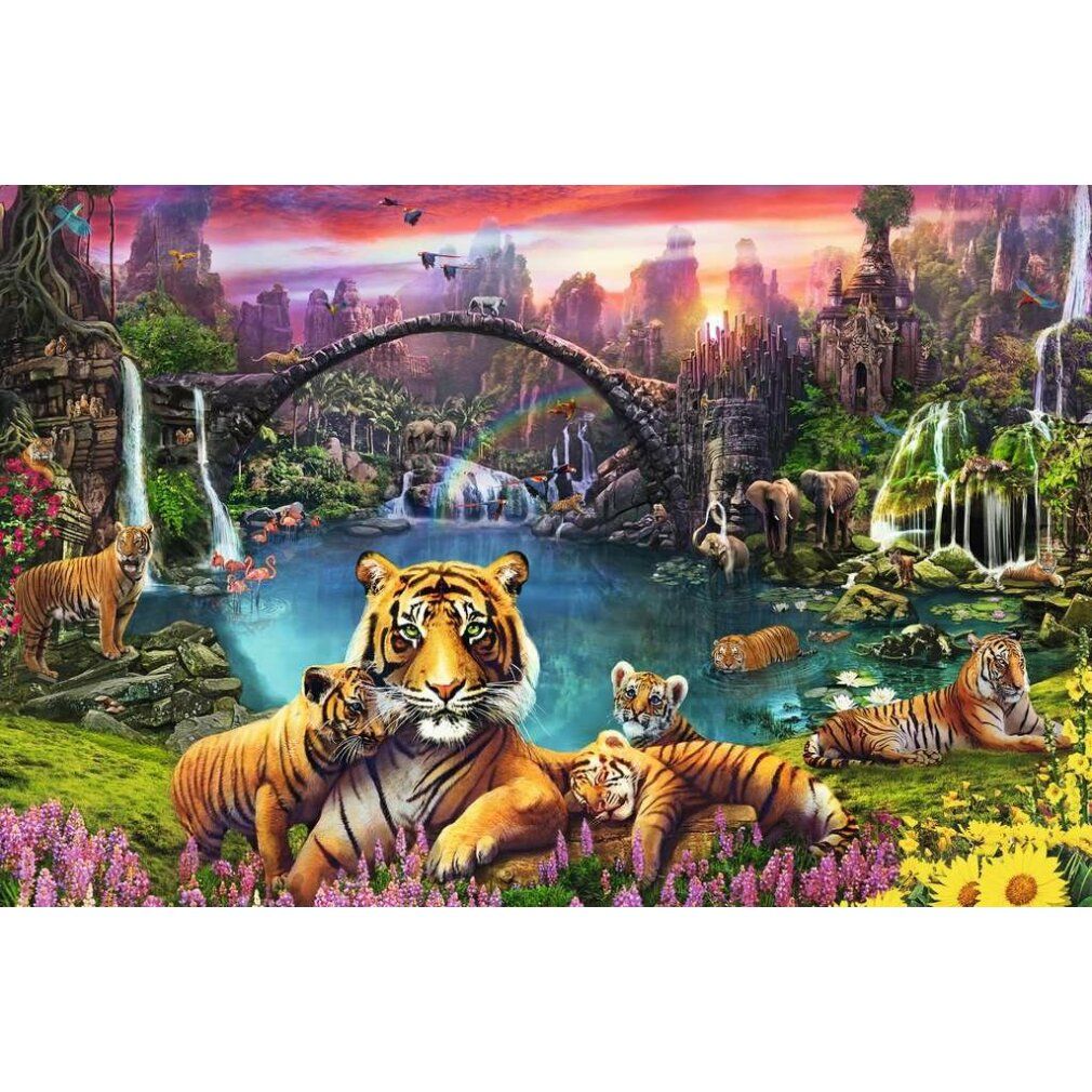 Puzzle ravensburger Tigre in paradiso 3000 pezzi