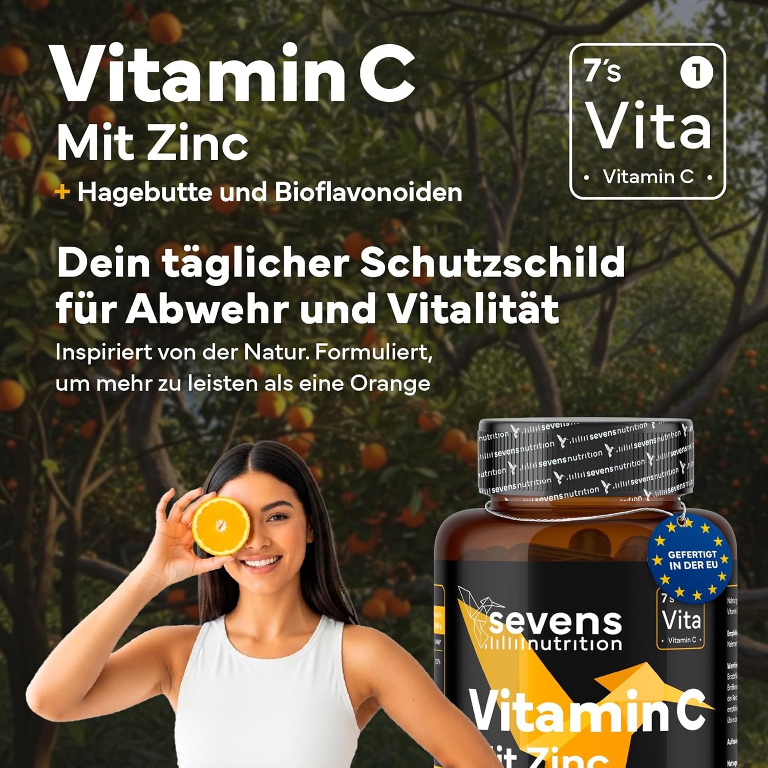 SEVENS NUTRITION Compresse di Vitamina C