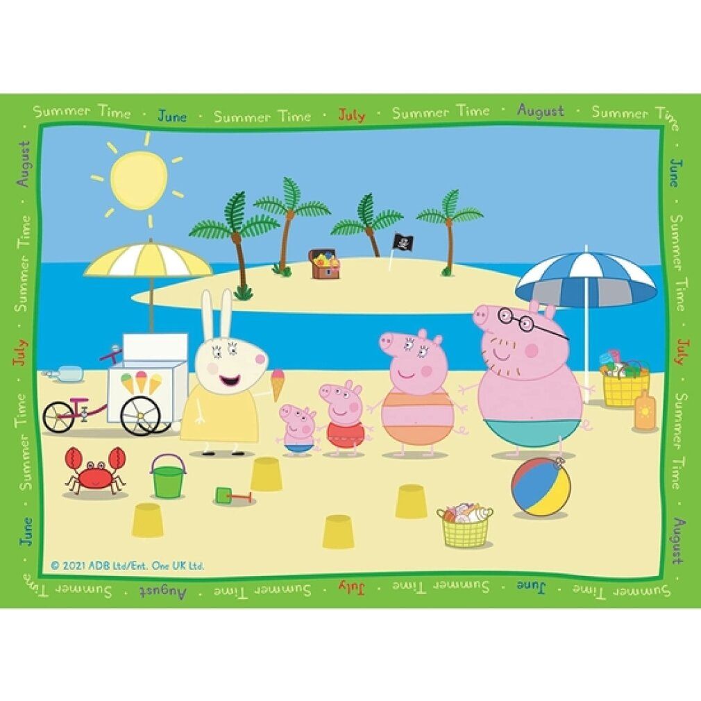Puzzle delle stagioni di Peppa Pig, 4in1