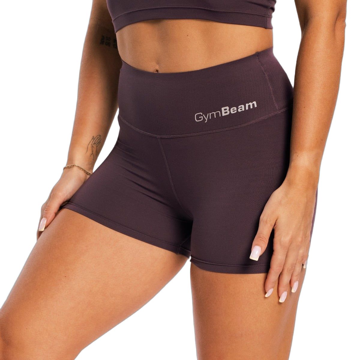 GymBeam Pantaloncini donna slim BEAT Berrywood