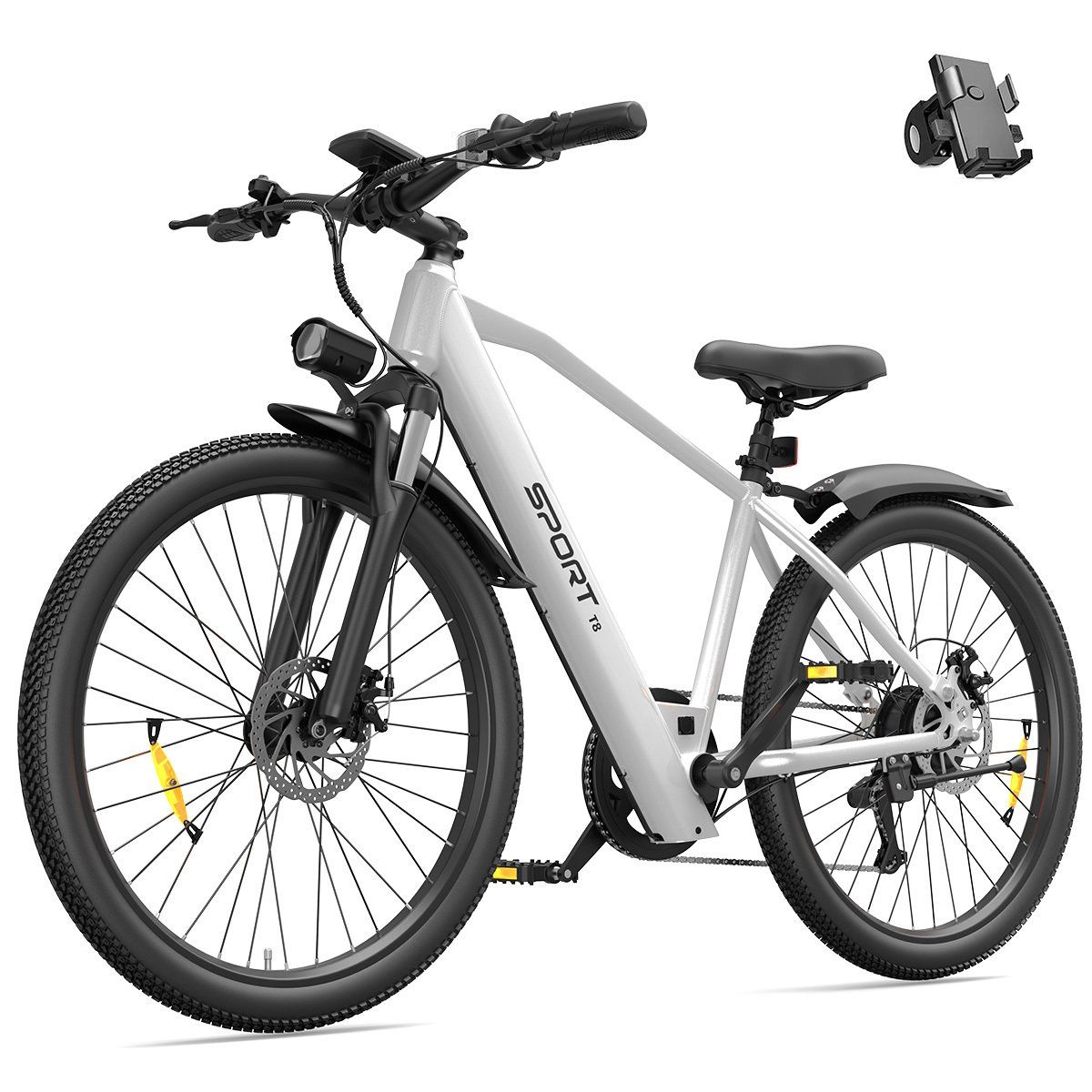 Toofly T8 Bicicletta elettrica da città, batteria da 48 V 13 Ah