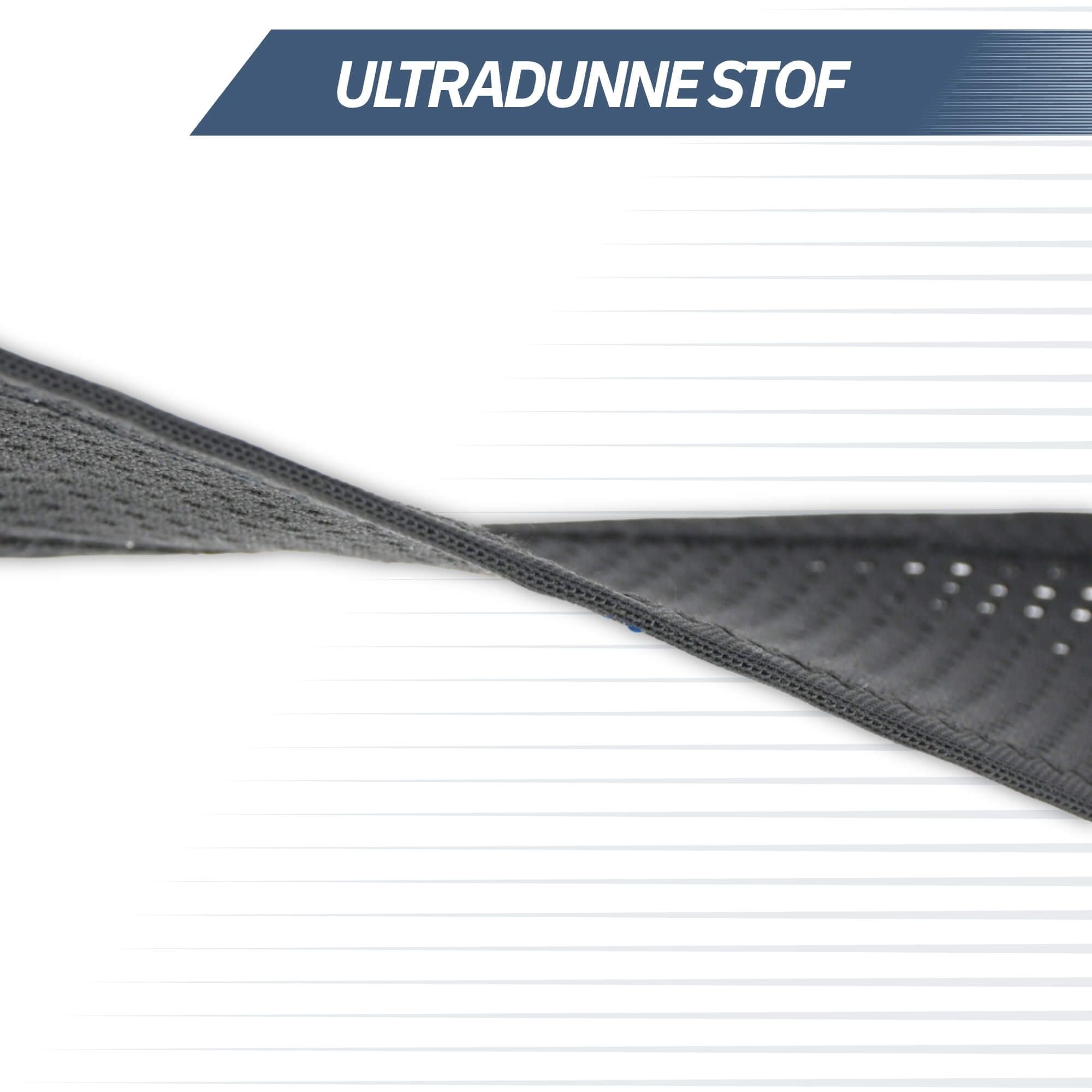 Confezione e istruzioni per guanti compressivi neri TREBIN. "Built to Perform" è stampato.