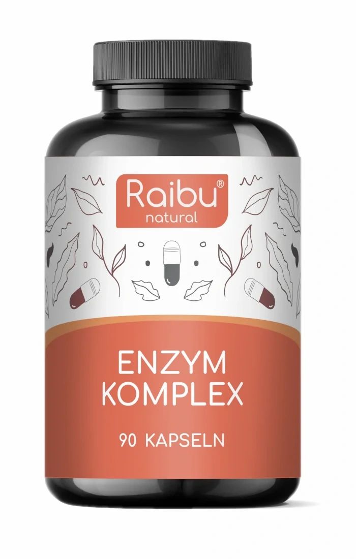 Enzimi Digestivi Capsule ad Alta Potenza - RAIBU