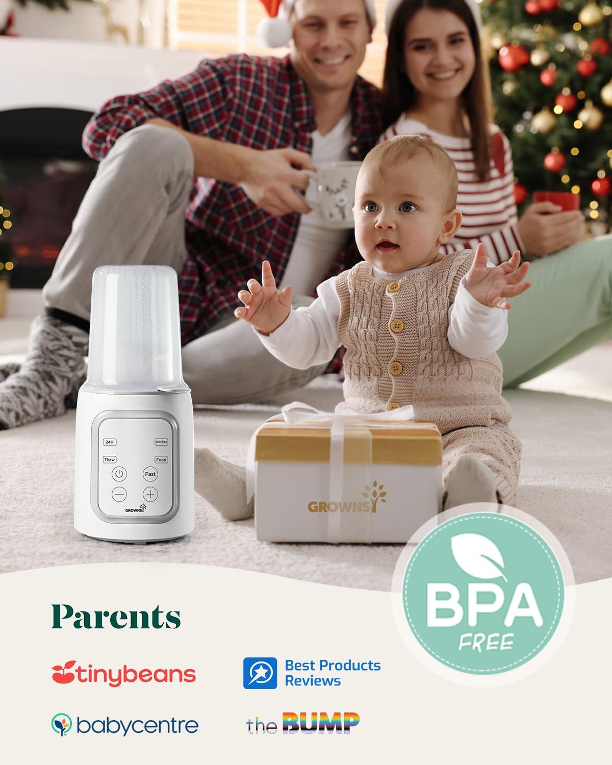 Scaldabiberon per bambini 10 in 1 Grownsy