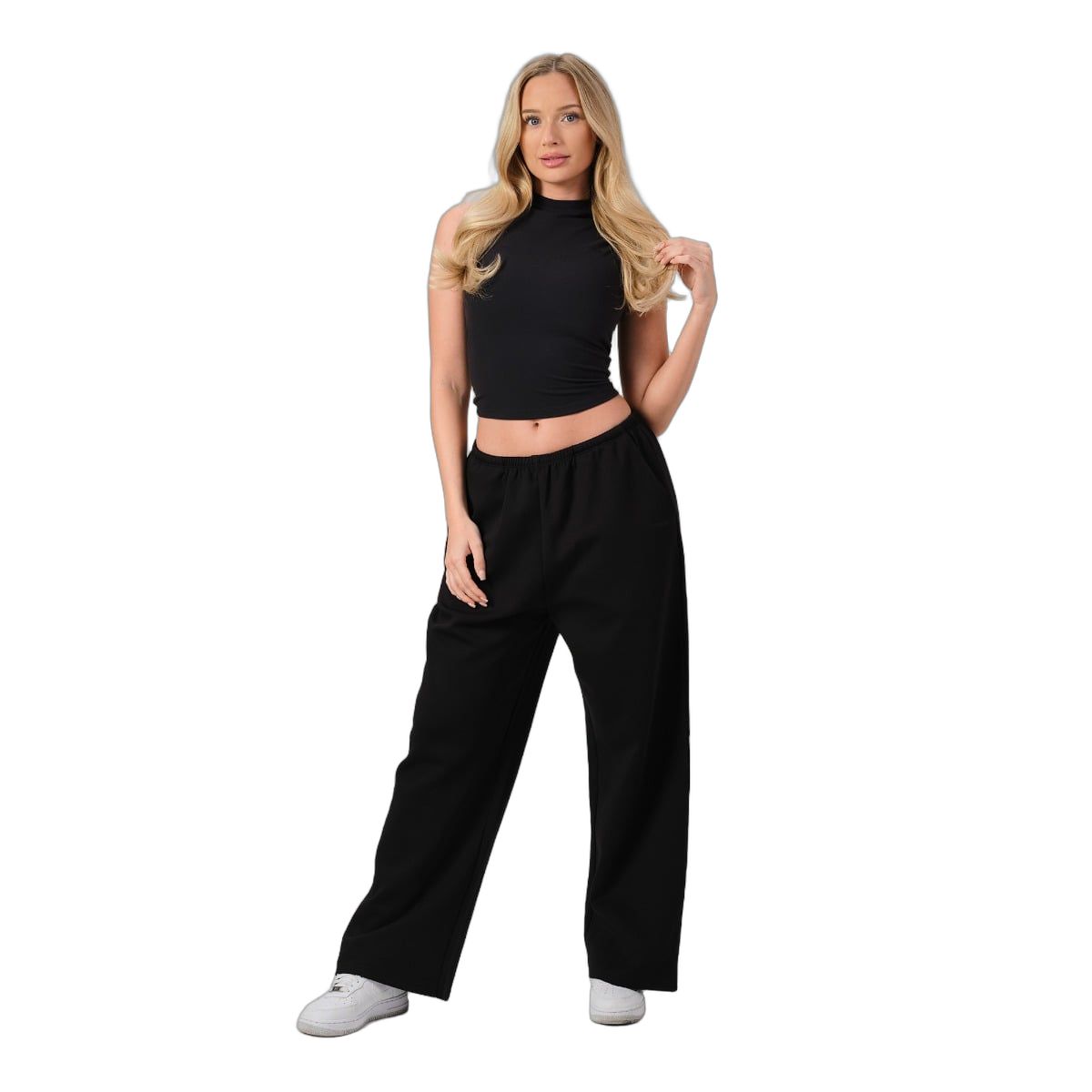 GymBeam Joggers donna oversize NEO Black