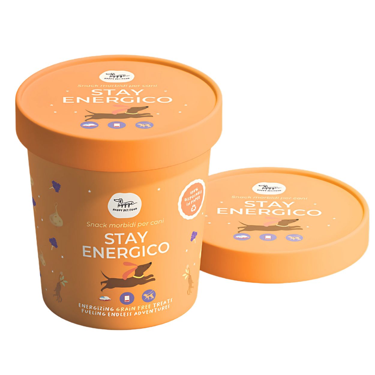 HYGGEDOG - Biscotti semi-umidi Stay Energico - 100gr