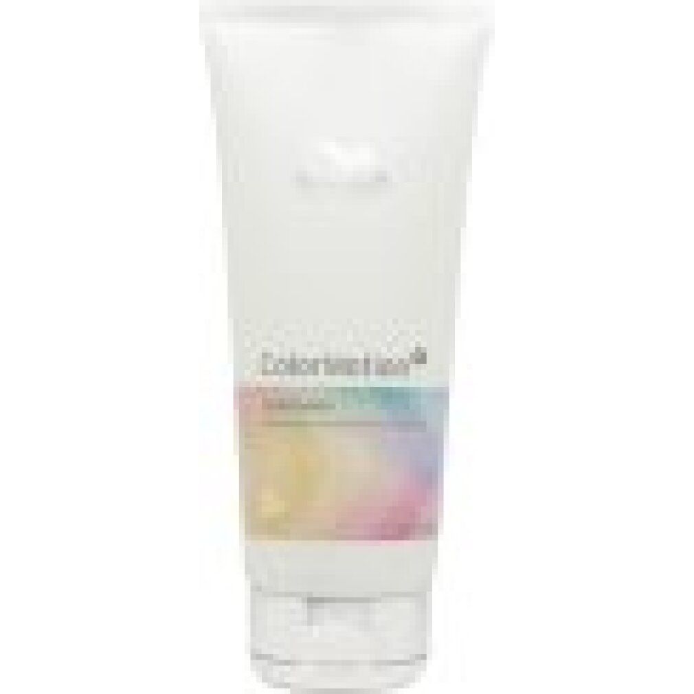Tubo bianco con etichetta Wella Color Motion Conditioner. Design sfumato. Nome del prodotto e marchio visibili.