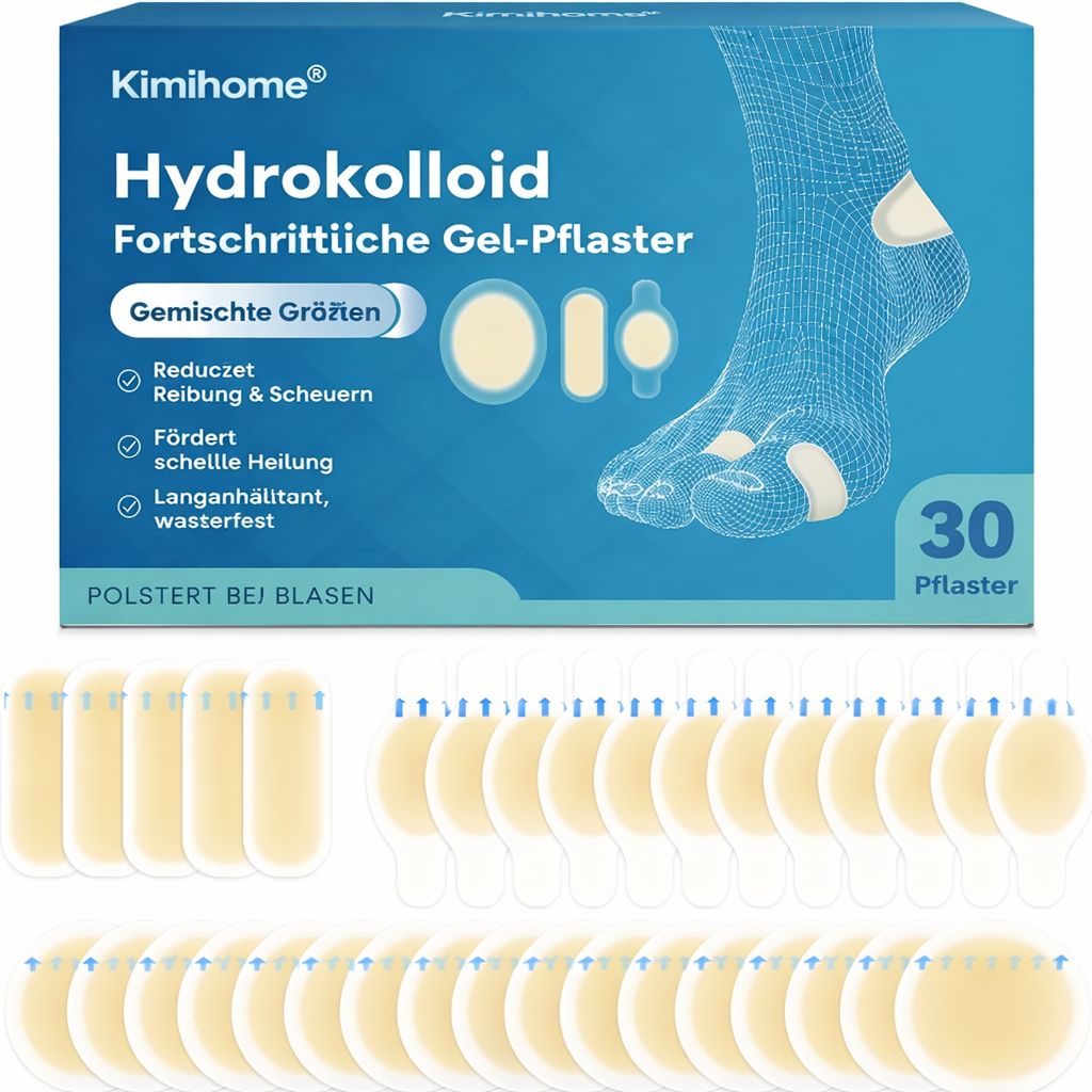 Kimihome Cerotti Idrocolloidi per Vesciche per Piedi