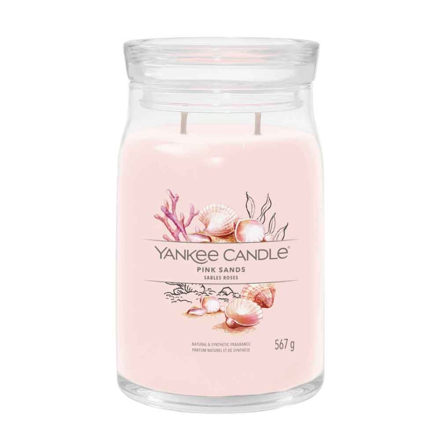 Yankee Candle Pink Sands Signature - Giara grande