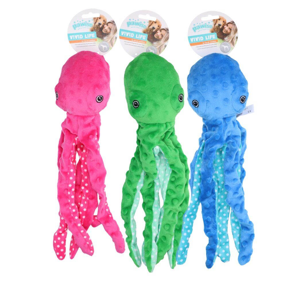 Polpo di peluche multicolore Pawise (m)