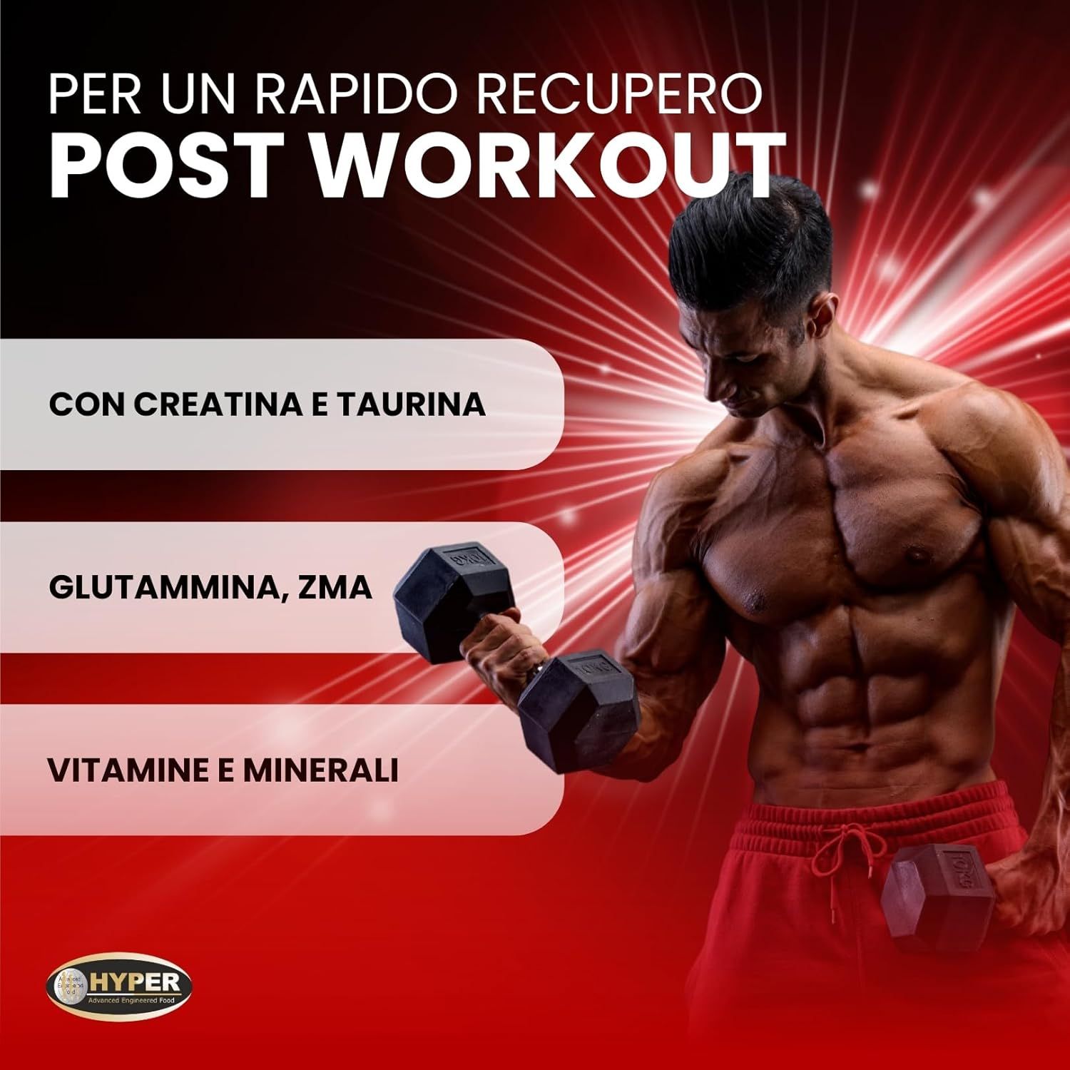 Lean Mass Factory - Proteine Mass Gainer per Aumento Peso e Massa Muscolare | Creatina, Glutammina