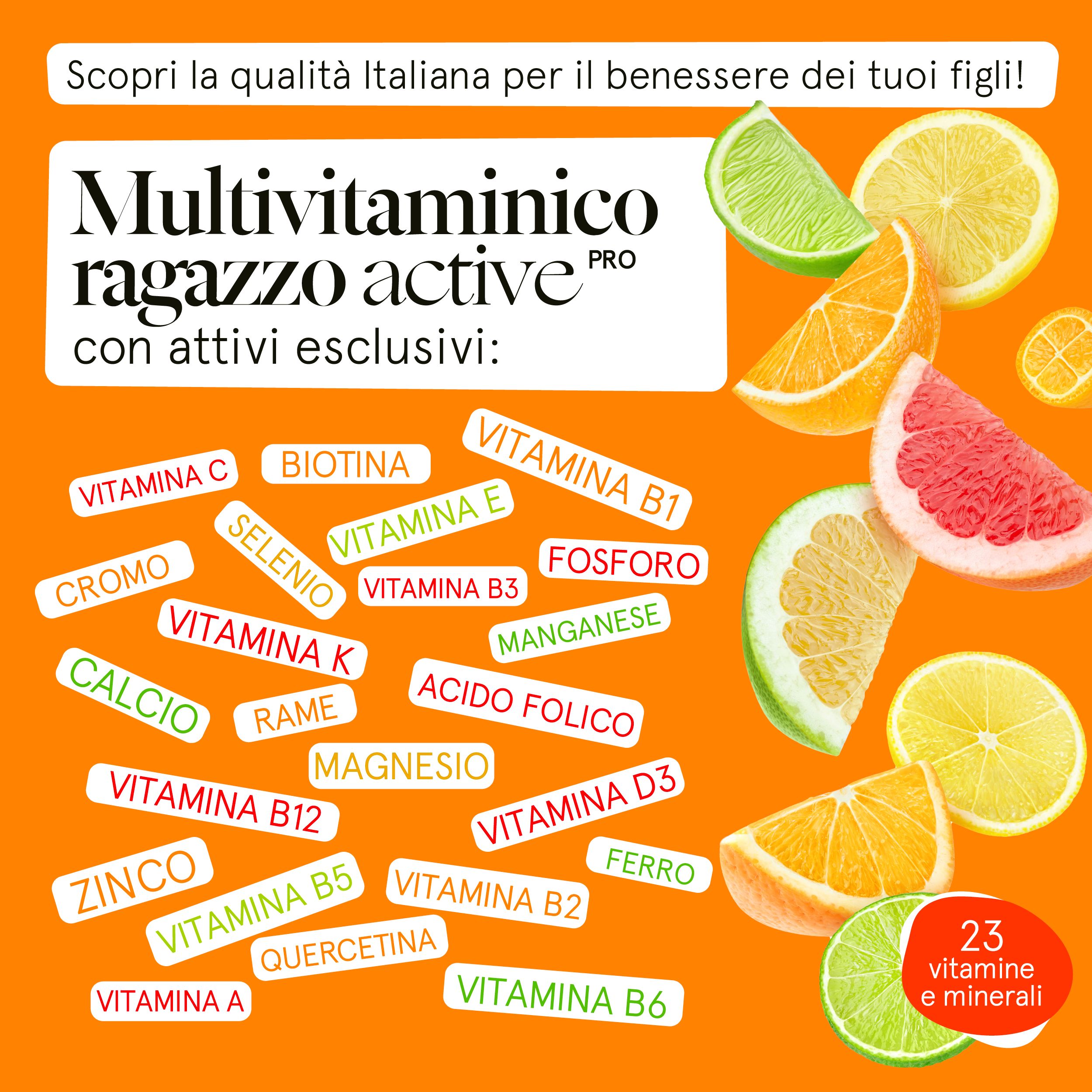 Vitaminact - Multivitaminico Ragazzo Active Pro