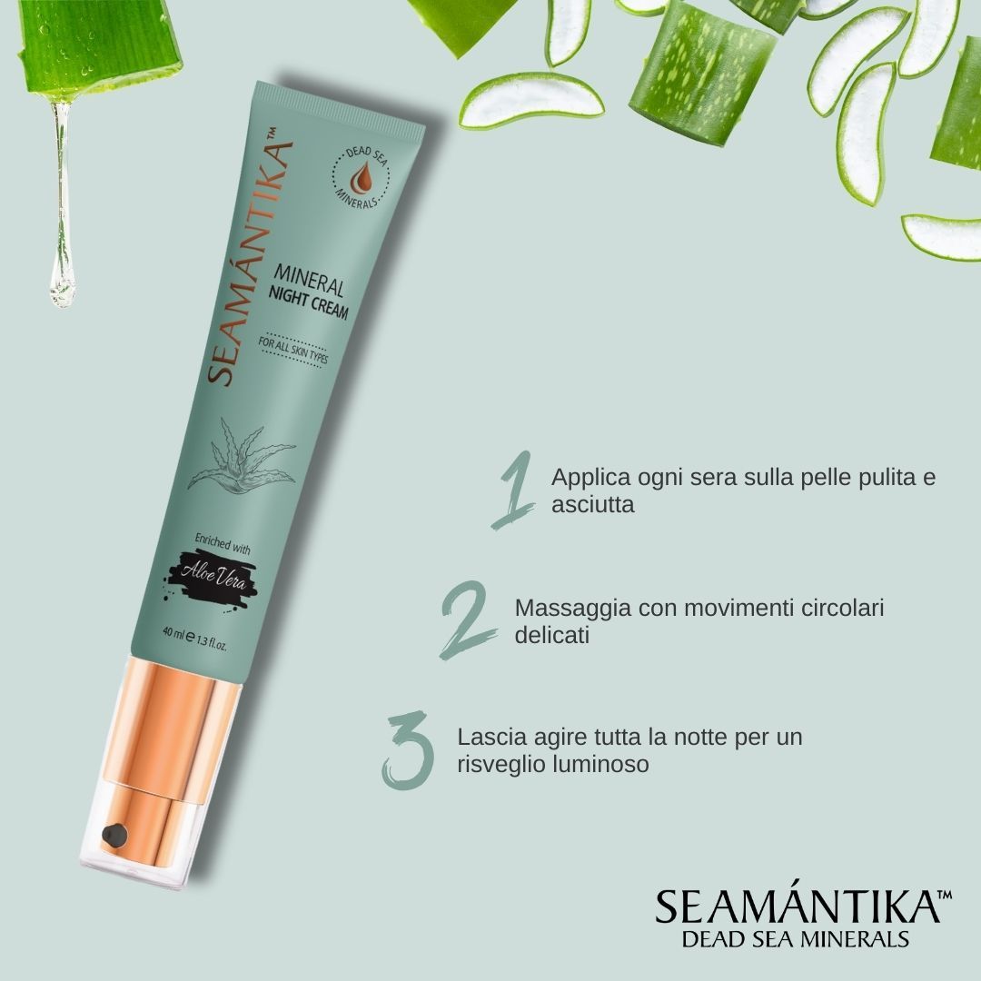 SEAMANTIKA - Crema Notte Aloe Vera