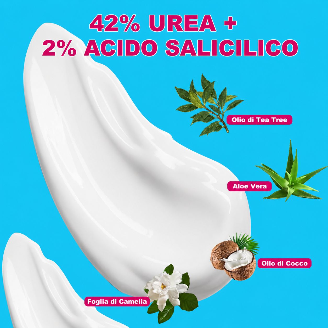 ENVISHA crema all’urea 42% per i piedi