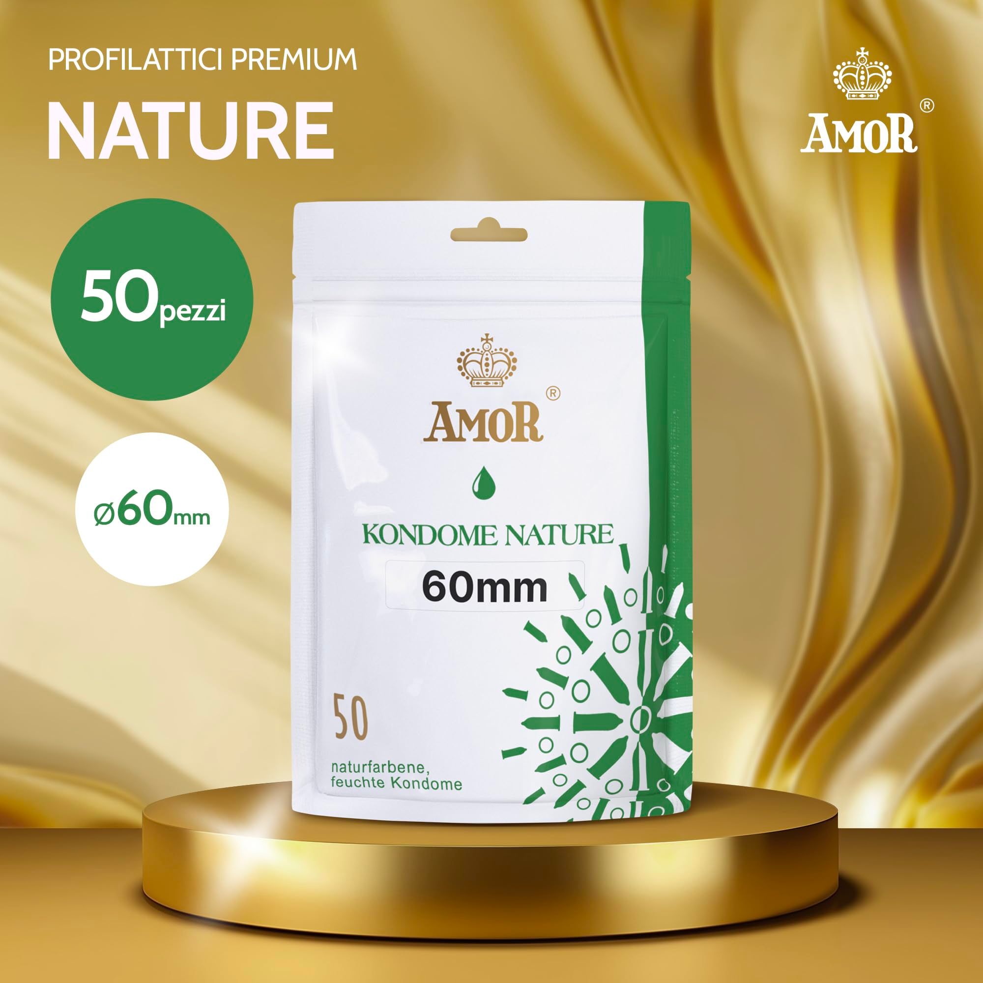 AMOR Nature Preservativi 53mm